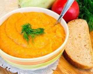 Кабачковая икра блендером на зиму