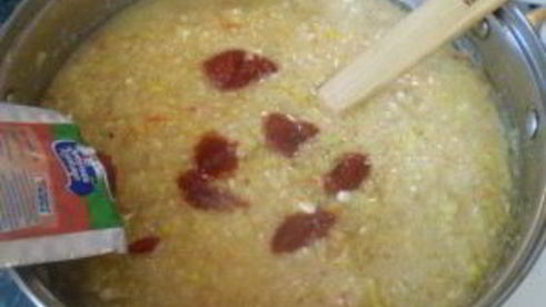 кабачковая икра с майонезом и луком