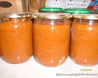 Кабачковая икра с майонезом