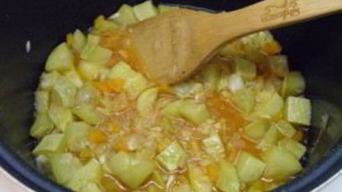 кабачковая икра с морковкой и луком