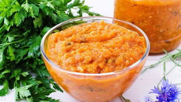 Рецепт Кабачковая икра с морковкой