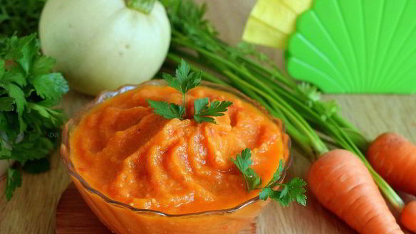 Рецепт Кабачковая икра с морковью и луком