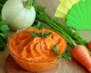 Кабачковая икра с морковью и луком