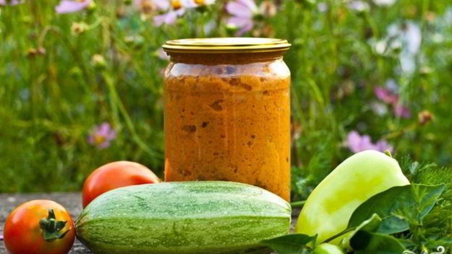 Рецепт классическая кабачковая икра на зиму