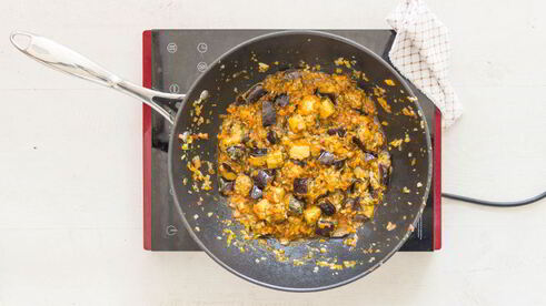 овощная икра с пряностями