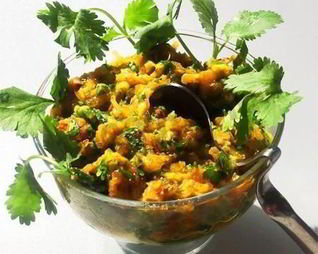 Пикантная икра из тыквы и кабачков