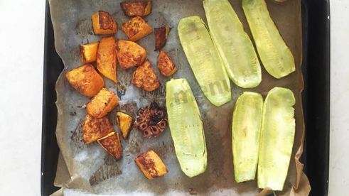 пикантная икра из тыквы и кабачков