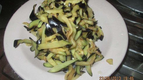 кадича из баклажанов с мясом