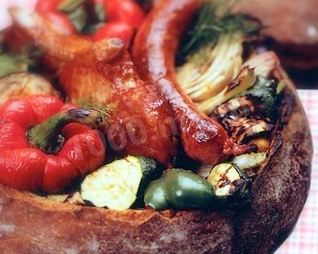 Каравай фаршированый