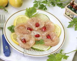 Карпаччо из курицы
