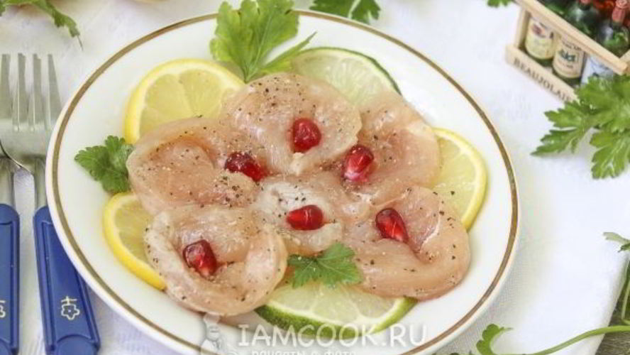 Рецепт карпаччо из курицы