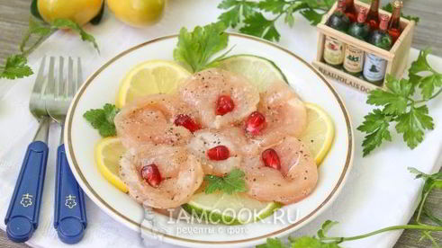 карпаччо из курицы