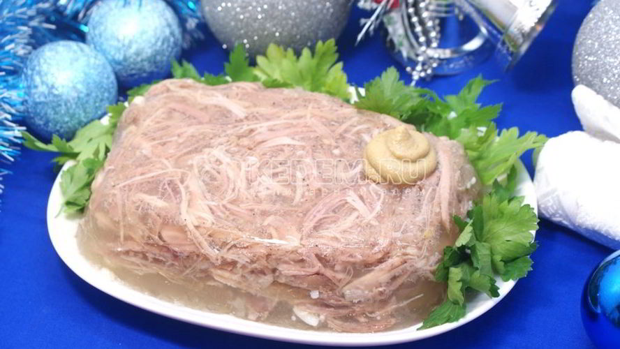 Рецепт холодец домашний