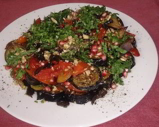 Холодная закуска из баклажанов