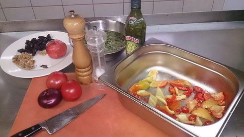 холодная закуска из баклажанов