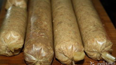 колбаса домашняя с индейкой и говядиной