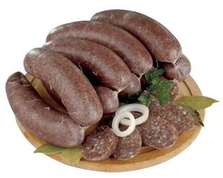Кровяная колбаса с гречкой