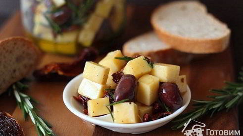 маринованный сыр gouda