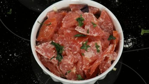 мини-версия баклажанов пармиджано