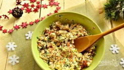 новогодняя закуска мешочки деда мороза