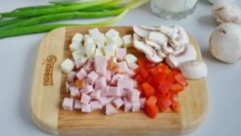 быстрый омлет в духовке