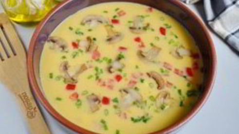 быстрый омлет в духовке