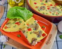 Омлет в духовке