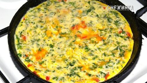 фриттата — итальянский омлет