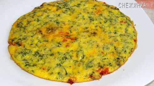 фриттата — итальянский омлет