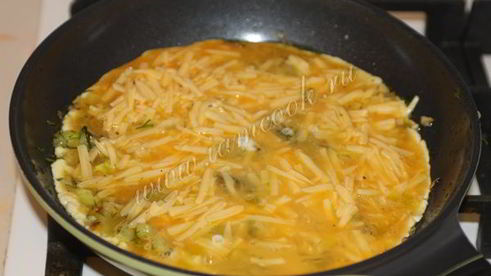 фриттата с кабачками