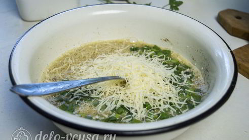 фриттата с креветками