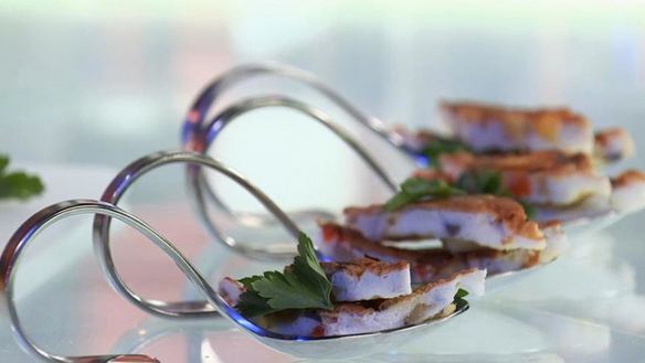 Рецепт Фриттата с перцем и грибами