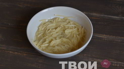 хрустящий картофельный омлет