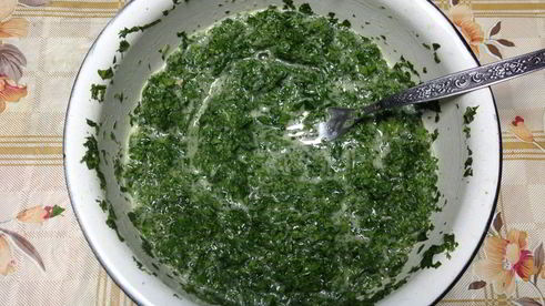 кюкю — омлет с зеленью