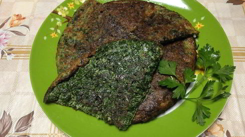 кюкю — омлет с зеленью