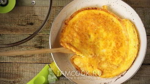 омлет без молока