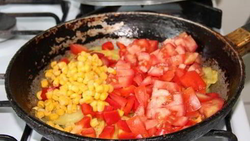 омлет испанская тортилья