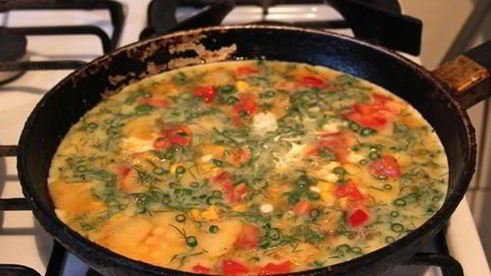 омлет испанская тортилья