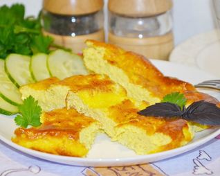 Омлет на молоке