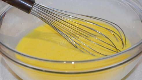 омлет на молоке