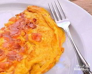 Омлет на сковороде