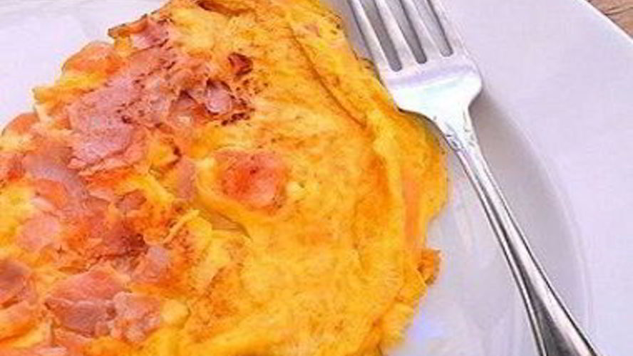 Рецепт омлет на сковороде