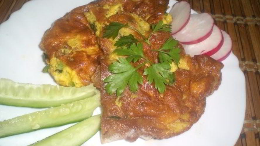 Рецепт омлет по-деревенски