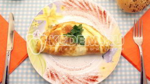 омлет с грибами