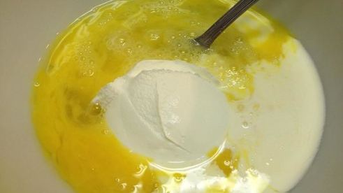 омлет с кабачками