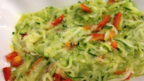 омлет с кабачками