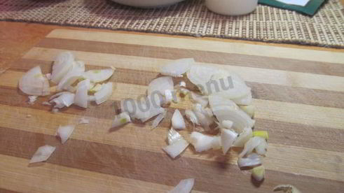 омлет с курицей и сыром