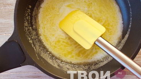 омлет с мукой