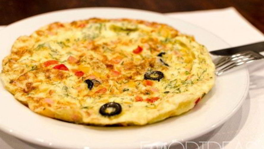 Рецепт омлет с овощами