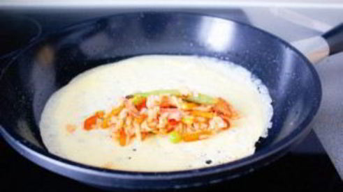 омлет с рисом по-японски